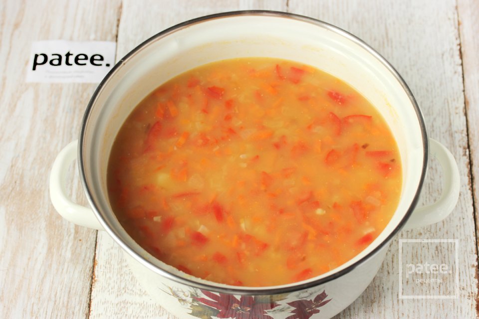 Суп гороховый с ветчиной - Шаг 14