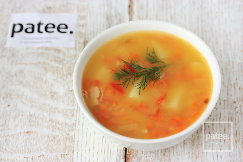 Суп гороховый с ветчиной - Шаг 17