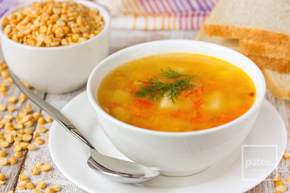 Суп гороховый с ветчиной - Шаг 18