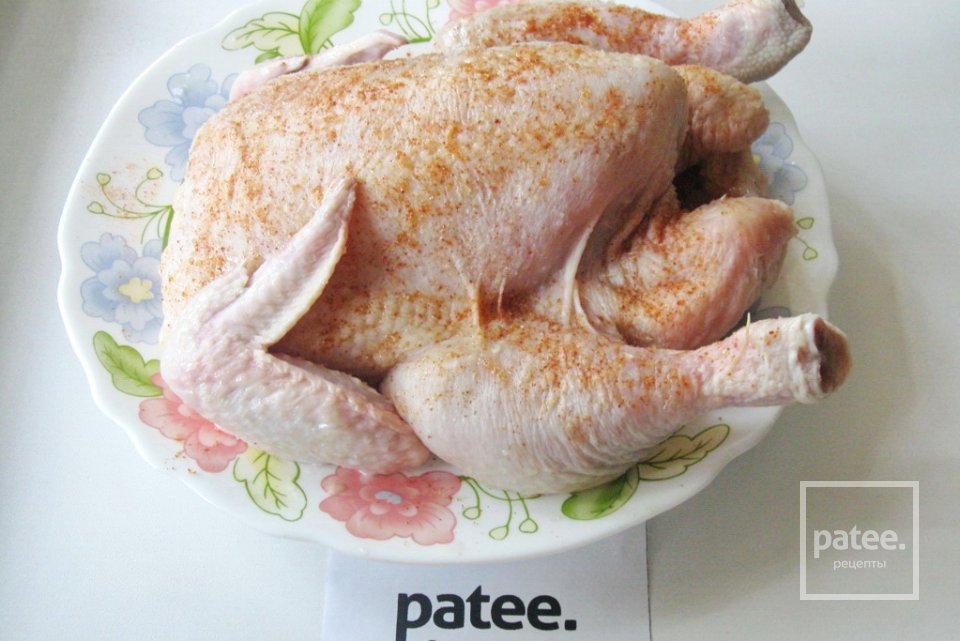 Курица, запеченная в рукаве с овощами - рецепт с фотографиями - Patee ...