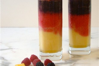 Трехслойный смузи