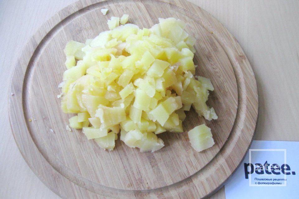 Винегрет с ветчиной - Шаг 7