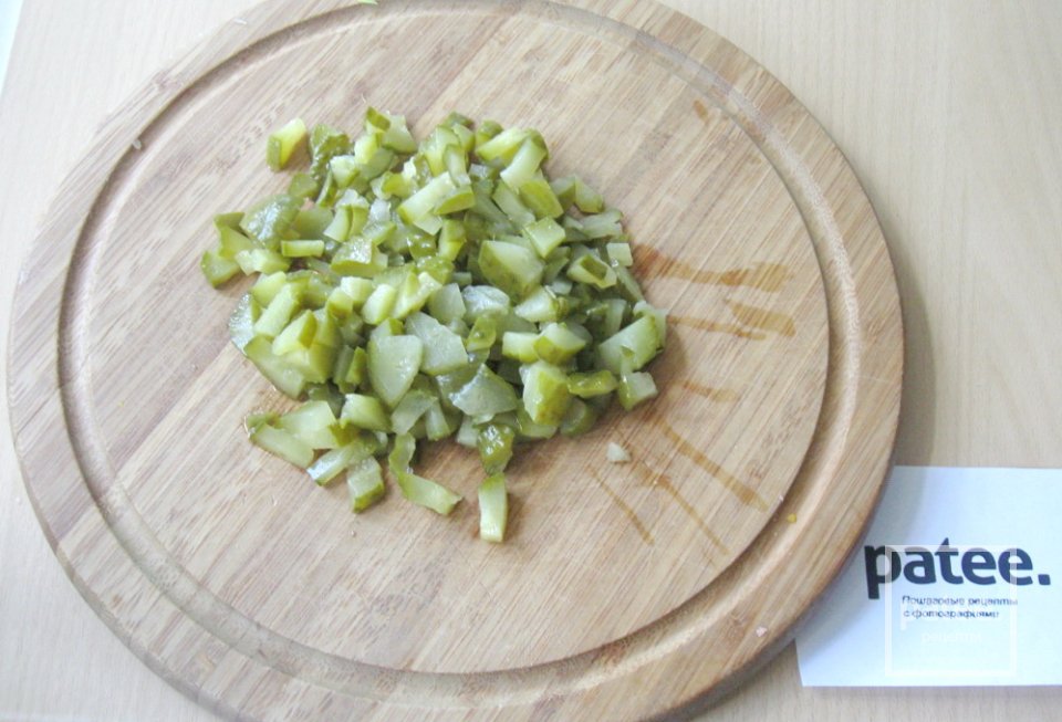 Винегрет с ветчиной - Шаг 11