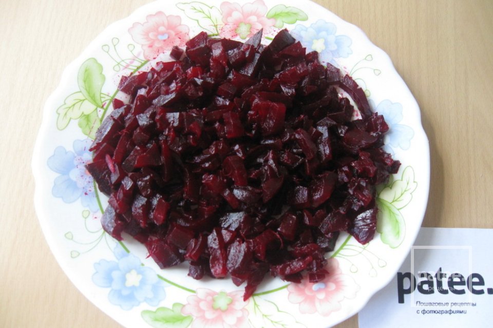 Винегрет с ветчиной - Шаг 12