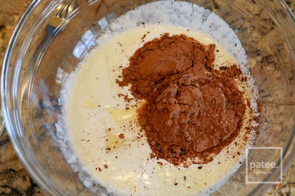 Мятные брауни с глазурью - Шаг 2