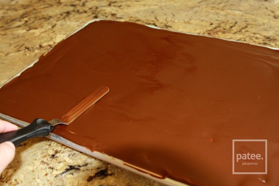 Мятные брауни с глазурью - Шаг 10