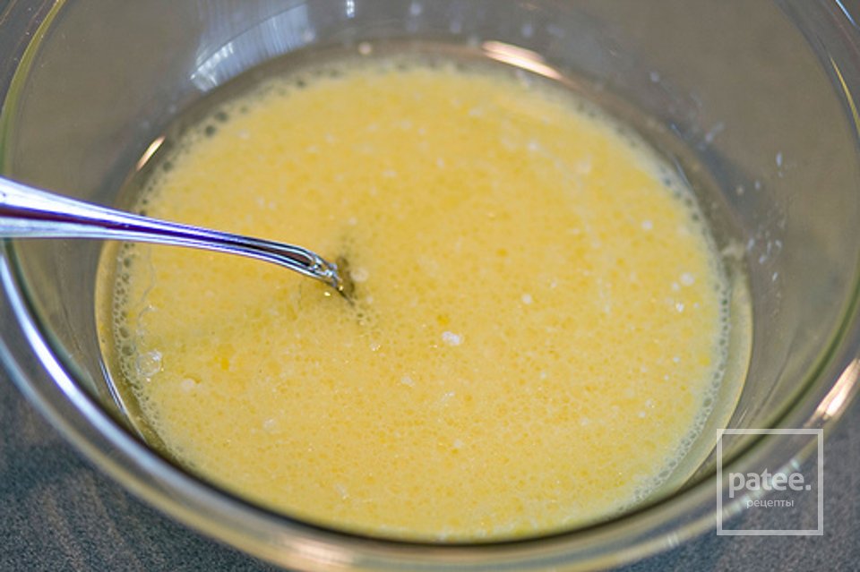 Персиковые кексы с ревенем - Шаг 4