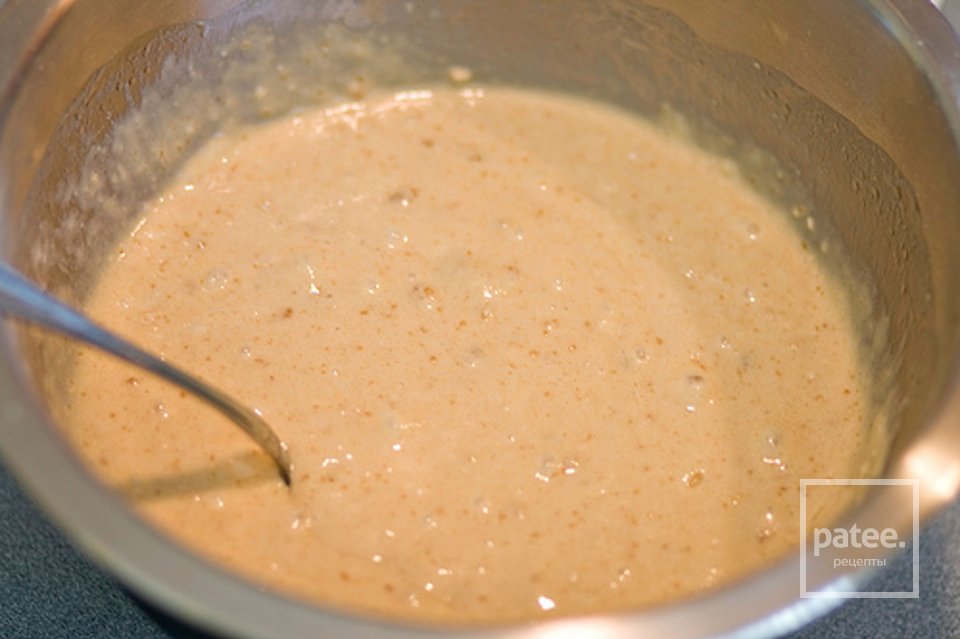 Персиковые кексы с ревенем - Шаг 6