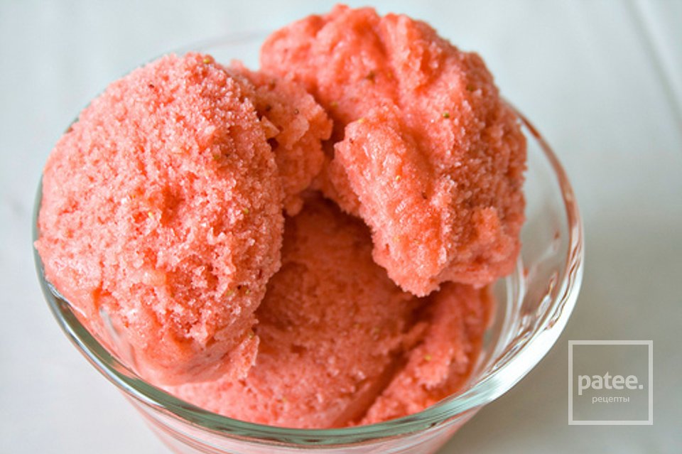 Клубничный шербет - Шаг 9