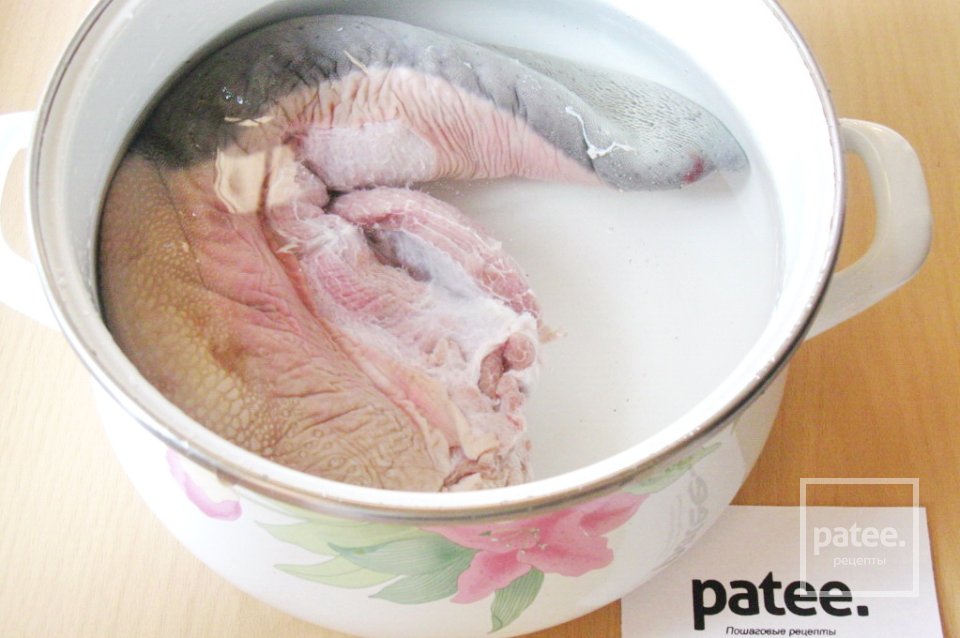 Тушеный говяжий язык - Шаг 3