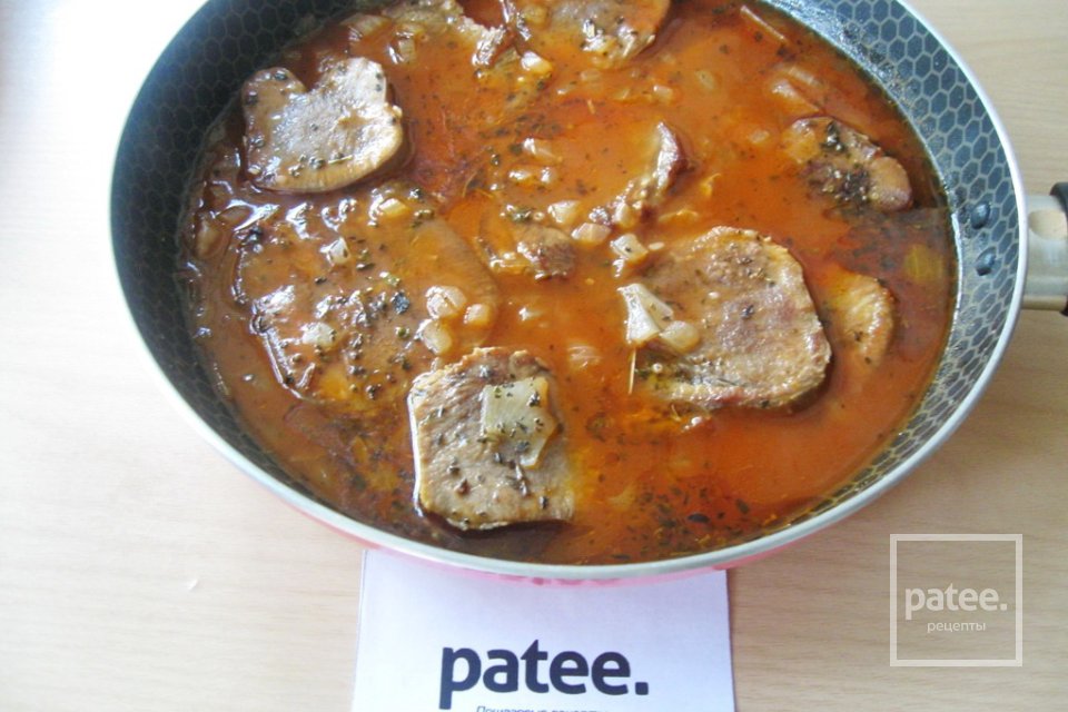 Тушеный говяжий язык - Шаг 16