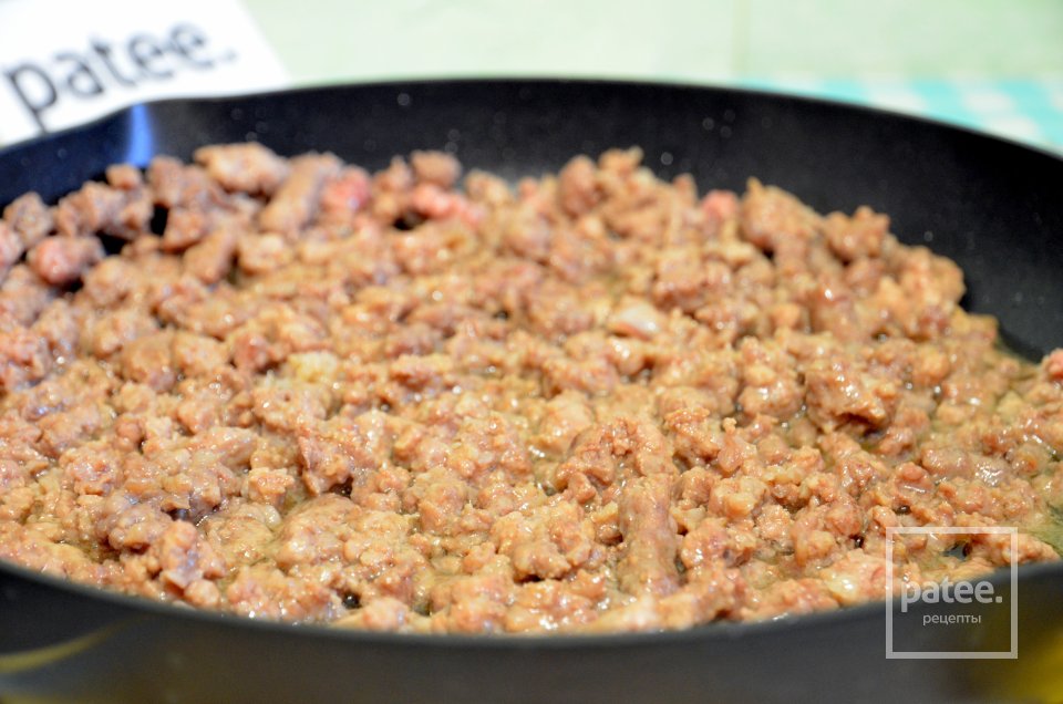 Каннеллони с пикантной мясной начинкой - Шаг 3