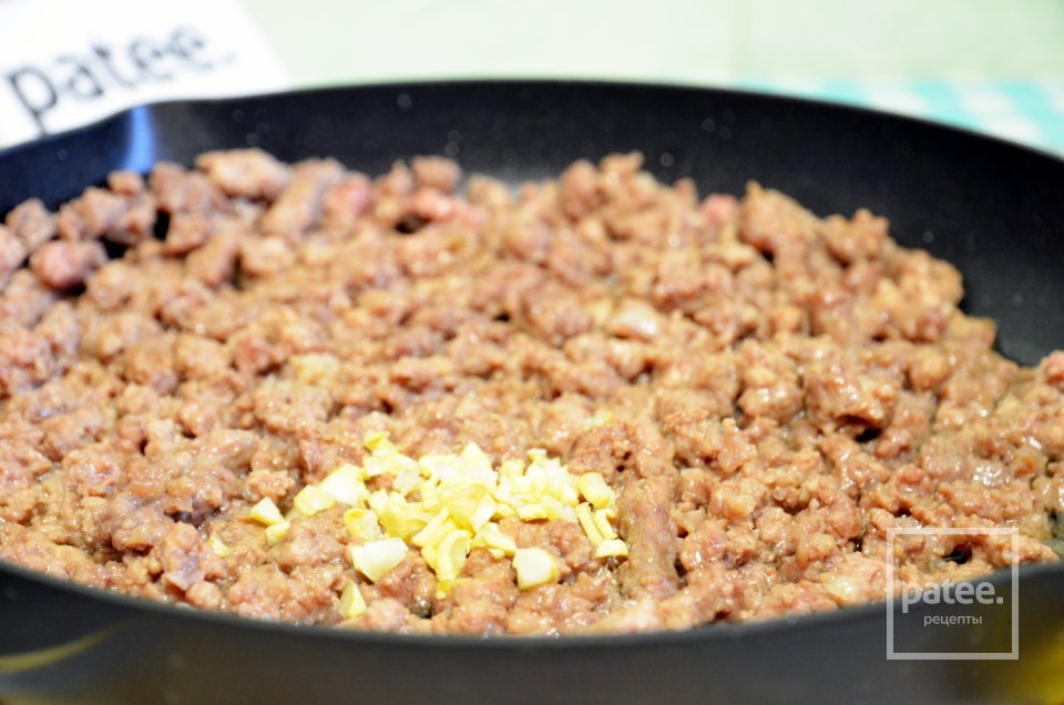 Каннеллони с пикантной мясной начинкой - Шаг 4