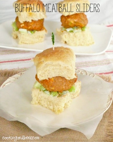 Сэндвичи с фрикадельками из индейки и салатом из сельдерея - Шаг 12