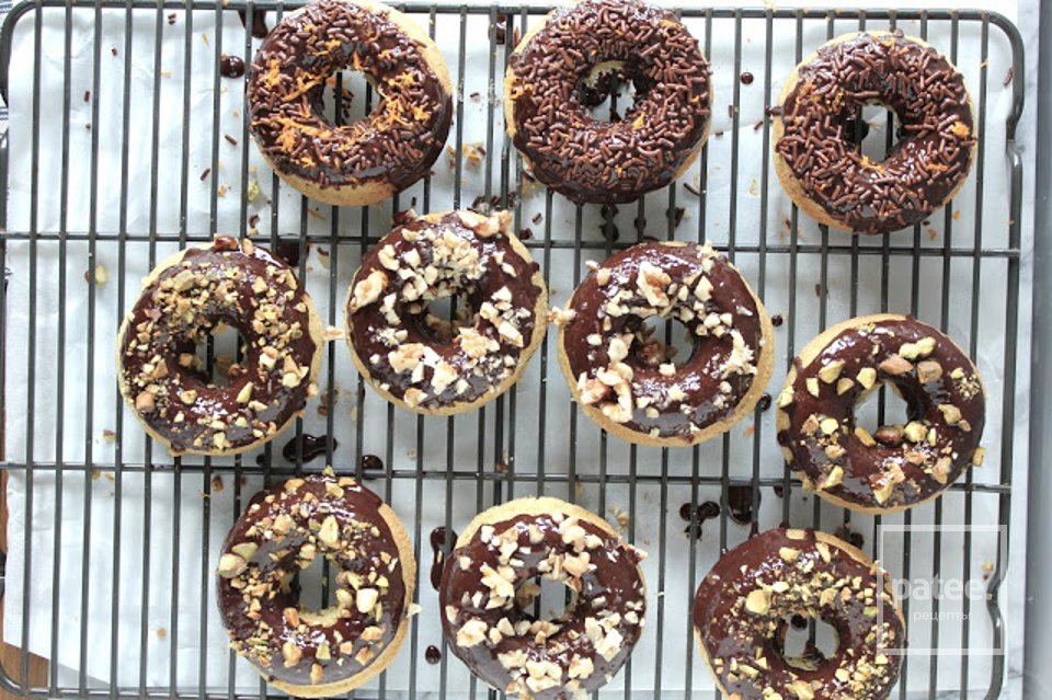 Шоколадно-апельсиновые пончики с цуккини - Шаг 9