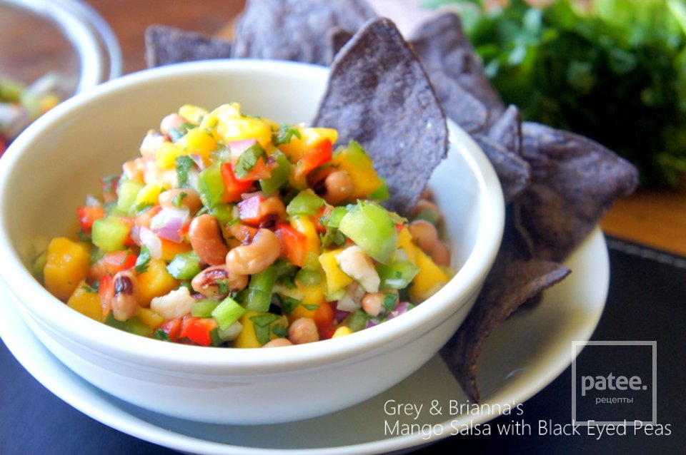 Манговая сальса с фасолью - Шаг 8