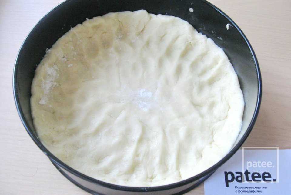 Открытый пирог с вишней - Шаг 9