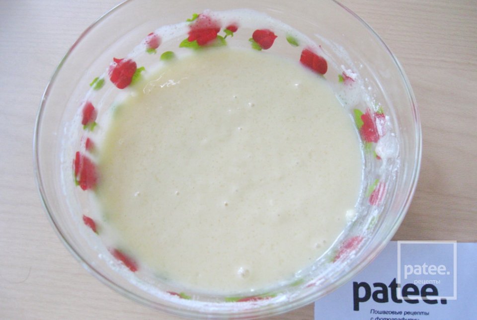 Открытый пирог с вишней - Шаг 13