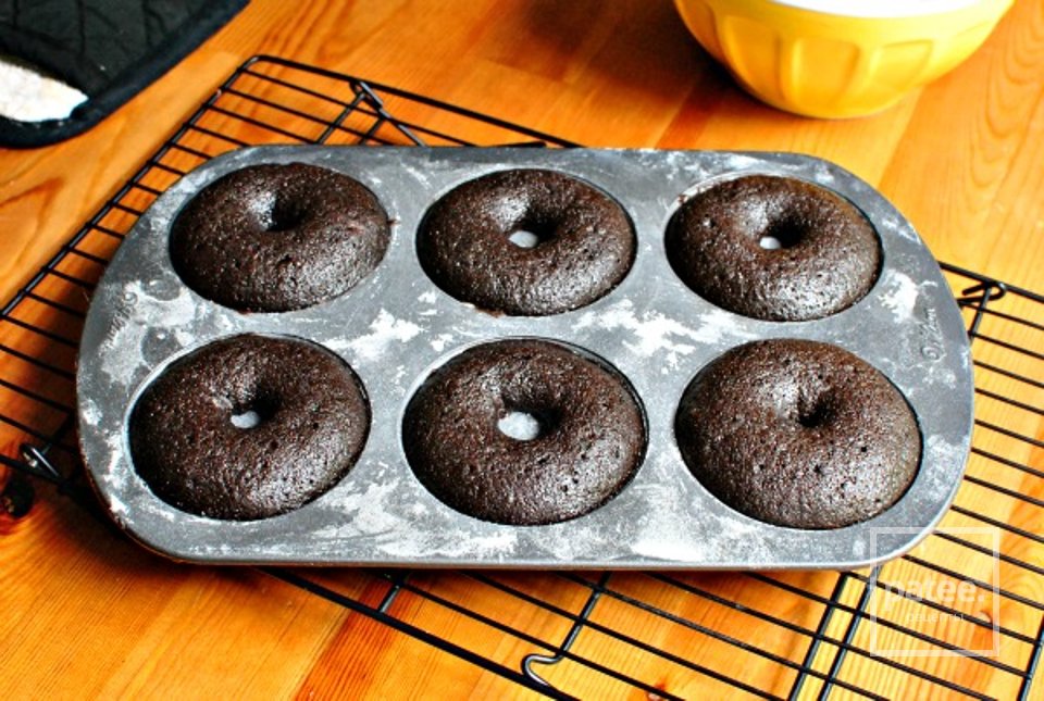 Шоколадно-кокосовые пончики - Шаг 14