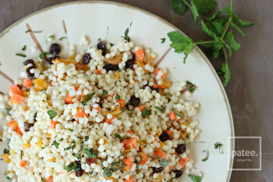 Салат из кускуса с морковью и мятой - Шаг 6