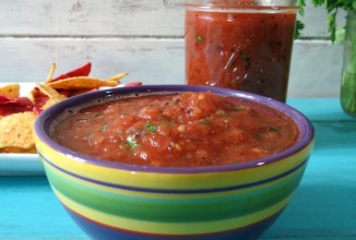 Сальса из жареных овощей