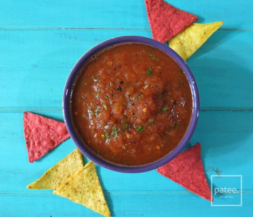 Сальса из жареных овощей - Шаг 9