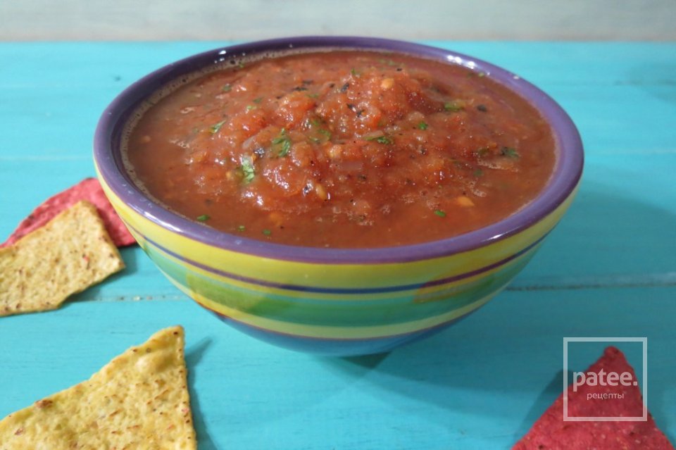 Сальса из жареных овощей - Шаг 10