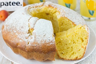 Творожный кекс с миндальными хлопьями