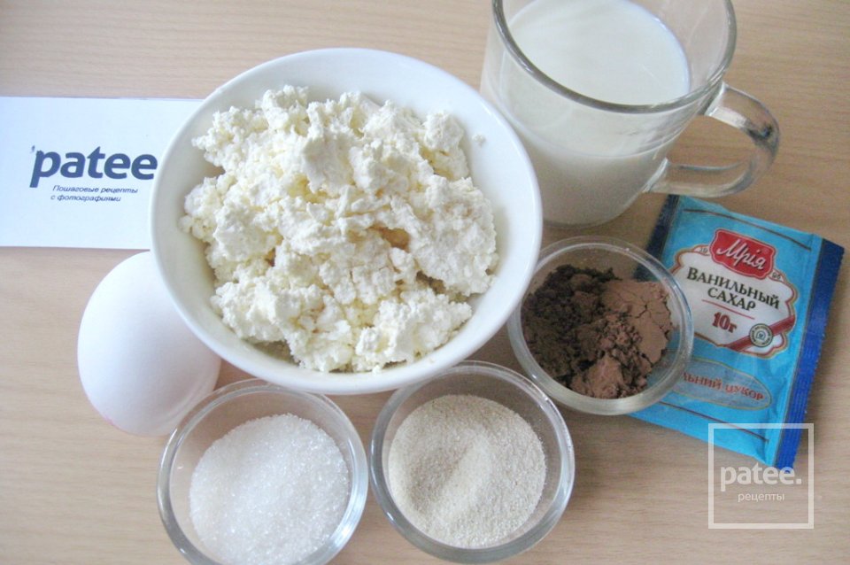 Творожная запеканка в микроволновой печи - Шаг 1