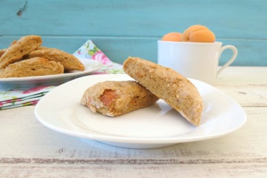 Рецепт Абрикосовое печенье с апельсиновой глазурью