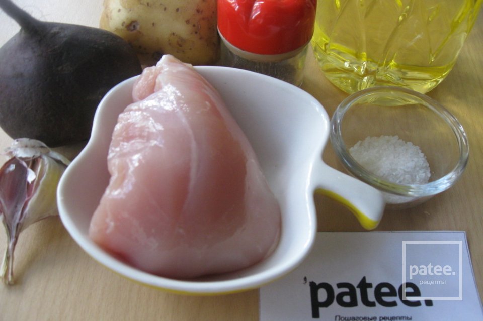 Шведские котлеты со свёклой - Шаг 1