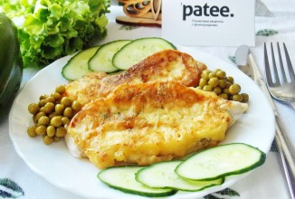 Отбивная из куриной грудки с сыром