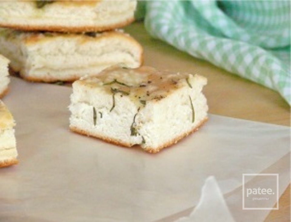 Фокачча со свежей зеленью - Шаг 13