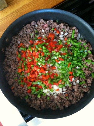 Паста с говяжьим фаршем и сыром - Шаг 4