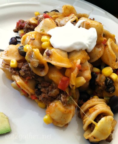 Паста с говяжьим фаршем и сыром - Шаг 10