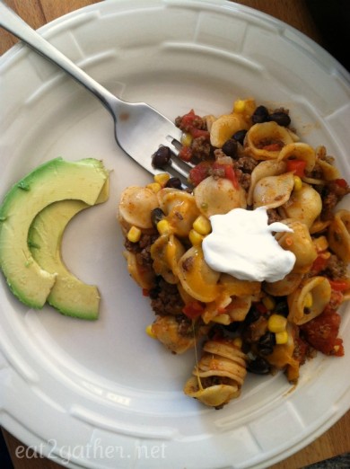 Паста с говяжьим фаршем и сыром - Шаг 11