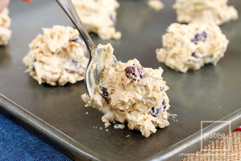 Овсяное печенье с клюквой - Шаг 16