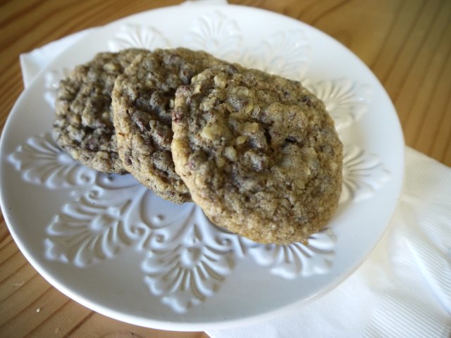 Ореховое печенье с шоколадом