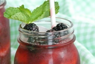 Ежевичный лимонад