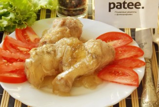 Курица в банке с желе