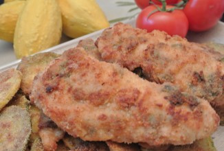 Куриные грудки с базиликом