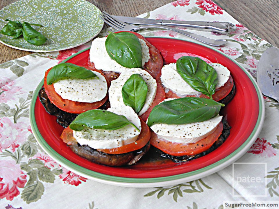 Капрезе портобелло - Шаг 9