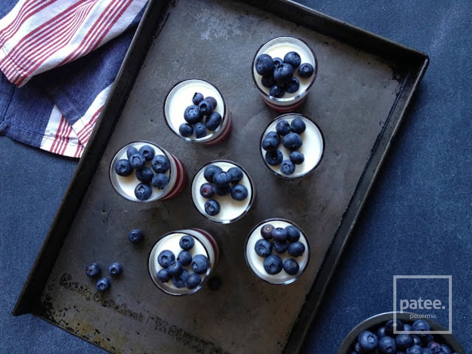 Панна котта с малиновым желе - Шаг 9