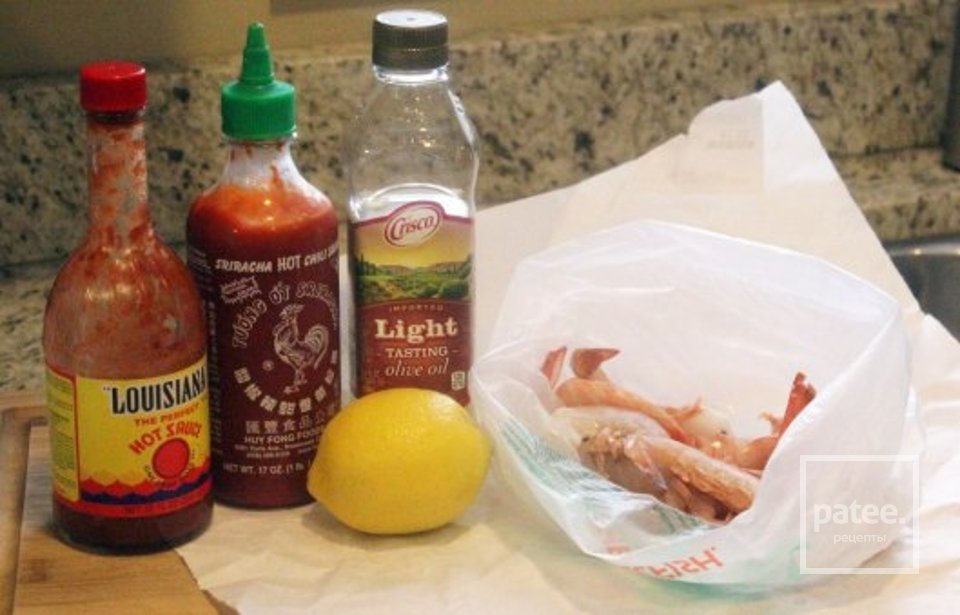 Острые креветки - Шаг 1