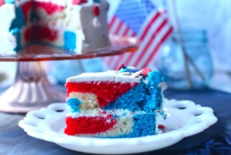 Торт американский флаг