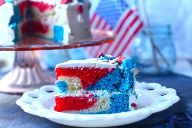 Торт американский флаг