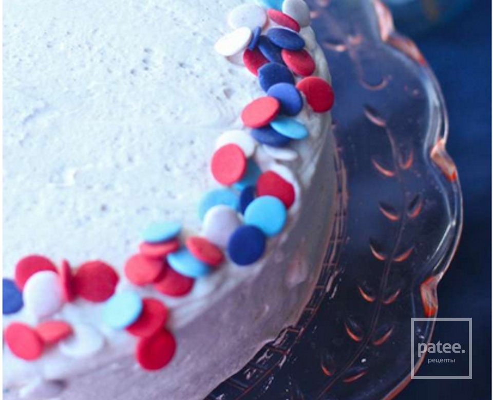 Торт американский флаг - Шаг 9