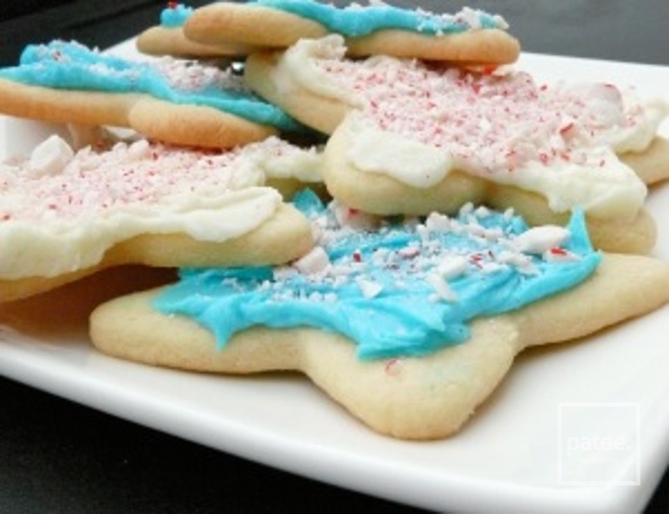 Мятное печенье со сливочно-шоколадной глазурью - Шаг 16