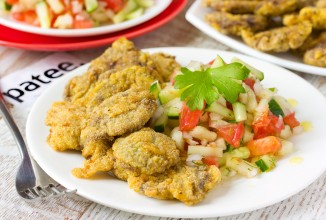 Отбивные из куриных сердечек