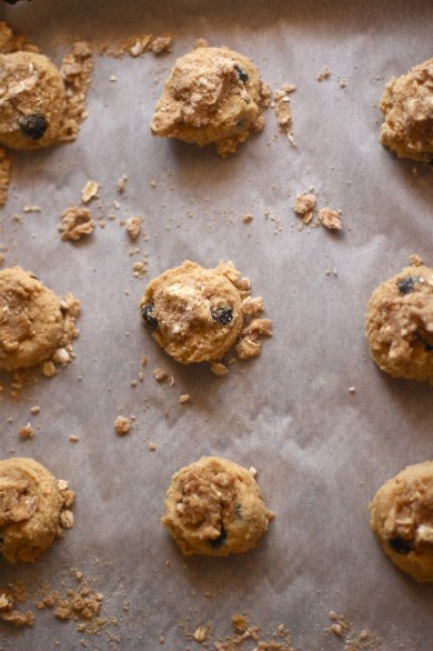 Овсяное печенье с черникой и корицей - Шаг 8